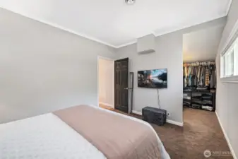 Primary bedroom on main level