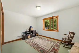 Third bedroom upstairs.