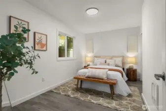Bedroom 1 on the main