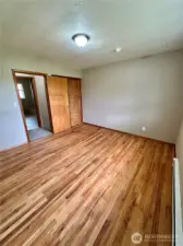 Upstairs primary bedroom