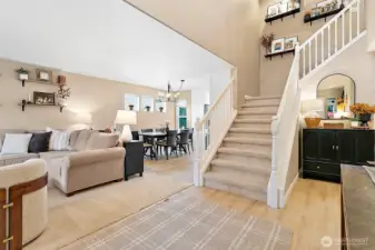 Grand entryway with every Sq Ft maximized for comfort & usability.