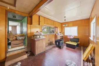 Inside of existing house which can not be financed