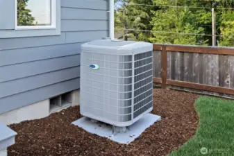 5 stage Carrier  heatpump is standard