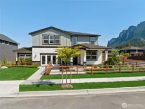 Photo rendering is representational. Actual home is under construction and finishes, elevation, and paint colors may vary. See site agent for details.