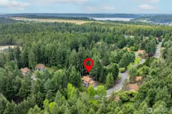 Located in the gated community of Bridgewood Estates