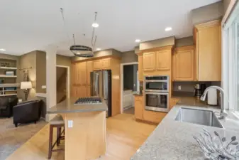 This residence features generous cabinet space for all of your storage needs.