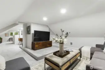 Spacious upstairs loft