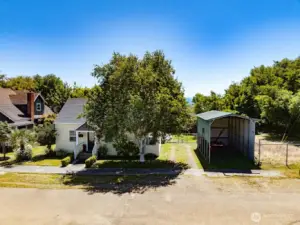 3 bedroom home in the heart of Ilwaco. Loving maintained since 1924. 2 car garage in the back and RV storage in the front.