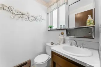 Half bath on main floor