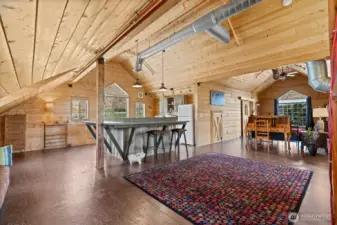 Studio ADU above barn with laundry and  private bath