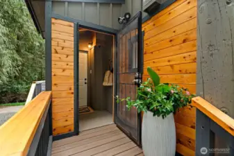 The large front entry with Trex deck will captivate you from the moment you arrive.