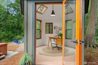 Make it your own: office, gym, or sauna—the choice is yours.