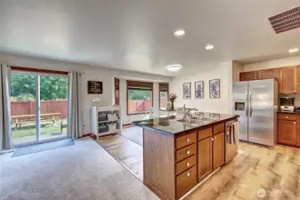 Loads of Natural Light fill the home