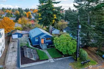 There are several options for future expansion potential- up to 2 ADU's and or DADU potential. Buyer to verify. Create your own future family compound or enjoy rental income .