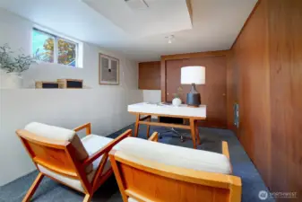 The 3rd non conforming bedroom in the lower level was used by current owner as an office.