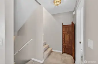 Stairs landing on Main Floor