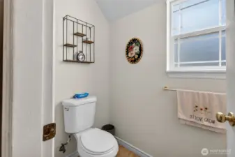 1/2 Bath on Main Floor