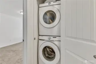 Your own washer & dryer!