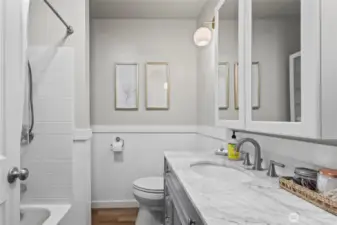 Full guest bathroom