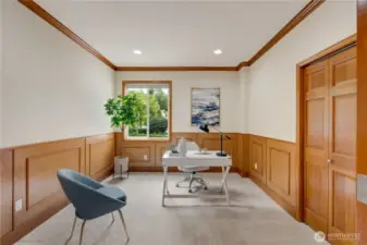 Den on main floor
