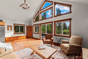 Wall to Ceiling Windows
