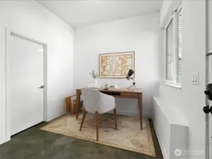 Virtually Staged Office