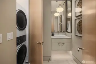 Stackable washer and dryer