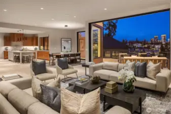 Seamless Open floor plan