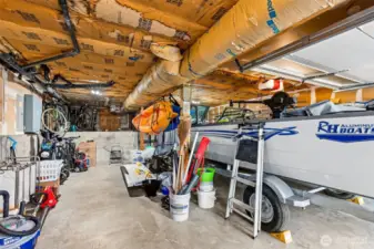 710sf of secure storage for all your toys!