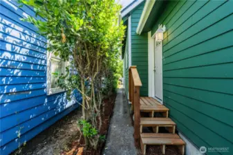 Side of house