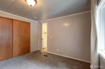 new carpet and paint and doors
