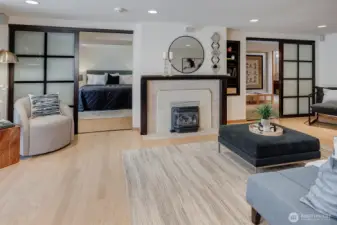 Downstairs living room