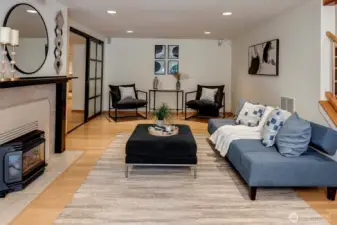 Downstairs living room