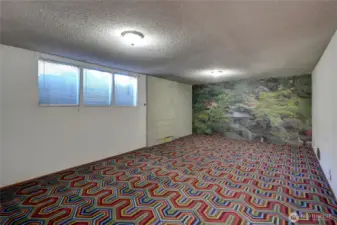 Lower level family room