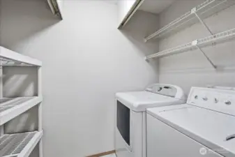 Utility Room with extra storage