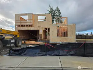 Actual home as of 12/7.