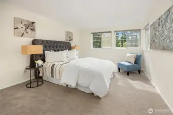 Secondary bedroom with tons of natural light