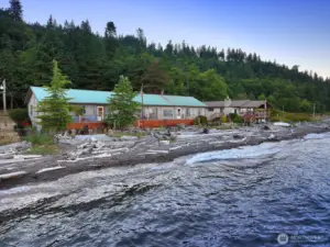 115+/- feet of South Whidbey waterfront