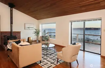 Lovely area to take in the water and views