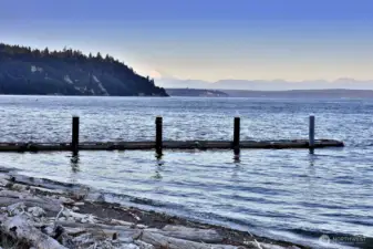 The nearby boat launch