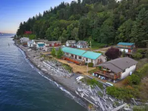 Small neighborhood of homes