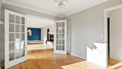 French doors to Office/4th Bedroom