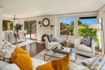 Open floor plan