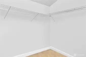 Large walk-in closet