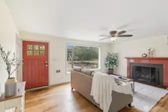 Classic 1940's home with Oak floors & Fireplace