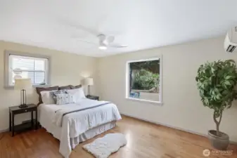 Primary Bedroom with A/C