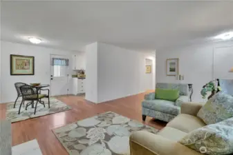 A nice eating area...