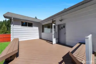 Composite entertainment deck...