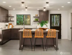 This kitchen invites you to indulge your culinary creativity.