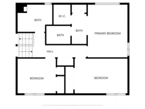 Upper Floor of Tri-Level